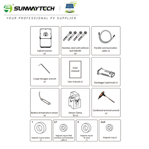 Para el inversor solar híbrido Deye monofásico 10kw 15kw 16kw Venta popular con el mejor precio y protección IP65 - Product Image 6