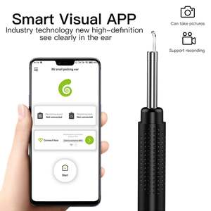 Kỹ thuật số không dây otoscope cho tai kiểm tra kết nối với điện thoại otoscope với máy ảnh và ánh sáng thông minh thiết kế otoscope thiết bị y tế - Product Image 2