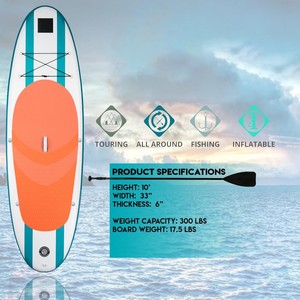 <span class=keywords><strong>Prix</strong></span> d'usine OEM Planches de <span class=keywords><strong>paddle</strong></span> gonflables Dropstitch pour sports nautiques IBoard ISUP Modèle Rose Bois Tout usage - Product Image 5