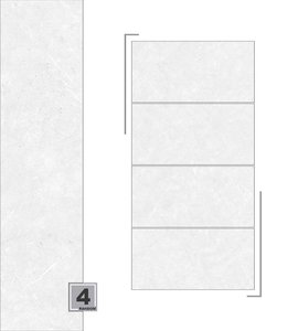 Porcelana esmaltada pulida 600x1200mm Baldosa Villa Mármol Piedra 60x120 cm Baldosas para pisos - Product Image 6