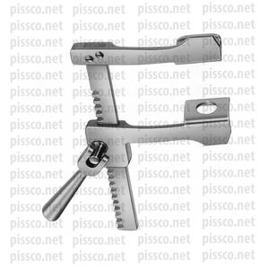 ที่มีคุณภาพสูงเครื่องมือผ่าตัดหัวใจและหลอดเลือด Finochietto หน้าอก Retractor ญี่ปุ่นวัสดุสแตนเลสทำโดย Pissco - Product Image 2