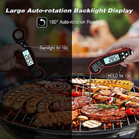 Accessoires de cuisine étanches température des aliments thermomètres à viande à lecture instantanée thermomètre de cuisine numérique pour la cuisson barbecue
