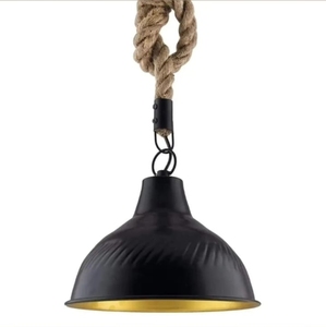 โคมไฟแขวนอุตสาหกรรม กันน้ำ ใช้พลังงานแสงอาทิตย์และไฟฟ้ากระแสสลับ โครงสร้างโลหะ หลายดวง สำหรับใช้ในบ้านและร้านอาหาร - Product Image 3