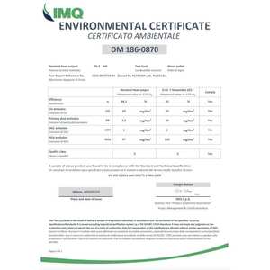 Chaudière à granulés hydro Laminox Termoboiler Omnia Five 32 pour chauffage domestique avec 32 kW ACS, compatible WiFi, classe A+ étoiles - Product Image 5