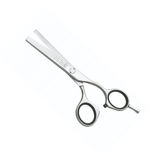 กรรไกรตกแต่งผม5.5 "กรรไกรซอยบางพร้อมที่วางนิ้วมือแฟนซี - Product Image 1