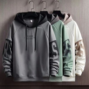 Top Quality Heavyweight <b>Men's</b> Hoodie Fashion Loose <b>Thick</b> Fabric Hoodie With Letter Print Sweatshirts <b>Hoodies</b> <b>for</b> <b>Men</b> - Product Image 4