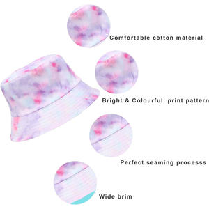 Chapeaux seau personnalisés avec logo personnalisé impression broderie extérieur été mode protection solaire OEM approvisionnement d'usine - Product Image 2