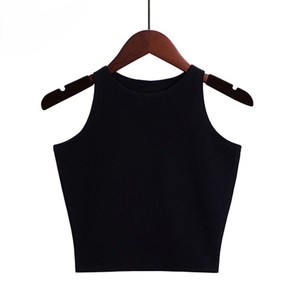 Custom Print Plain Summer Cotton Shirt Cropped Ladies Crop <b>Tops</b> Shirt for <b>Women</b> in Wholesales Price - Product Image 2