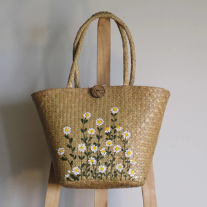Sacs à main Seagrass-Accessoires écologiques, élégants et artisanaux parfaits pour un usage quotidien, les journées à la plage et les sorties décontractées - Product Image 3