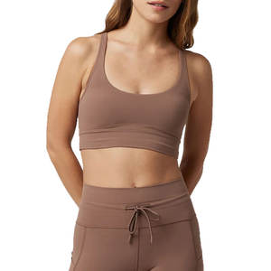 Sujetador Deportivo Elegante de Talla Grande, Transpirable y Simple para Mujer, Sujetador Sin Costuras de Alta Compresión para Yoga y Entrenamientos - Product Image 4