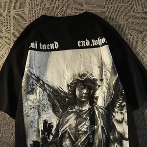 Camisetas de Hombre en Oferta, Camisetas Gráficas Extra Grandes, Camisetas Vintage para Mujer, Tops de Verano, Estilo Grunge de los 90, Manga Corta, Ropa Urbana Unisex - Product Image 4