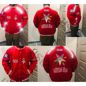 Varsity jackets OES Jackets Masonic latter Women Jacket OES PACK OF 4-HSE - Product Image 5