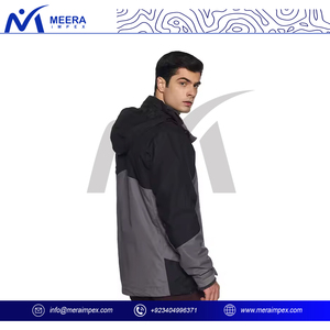 OEM High Quality High Street Style Stand Collar Front Logo Bomber Jacket Wholesale Custom Winter for Men Outdoor - Product Image 2