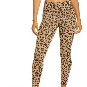 Leggings de Yoga Transpirables de Cintura Alta para Mujer 2024, Estilo Moderno, Venta al Por Mayor, Tejido de Punto de Spandex/Poliéster de 180g, BANO INDUSTRY - Product Image 2