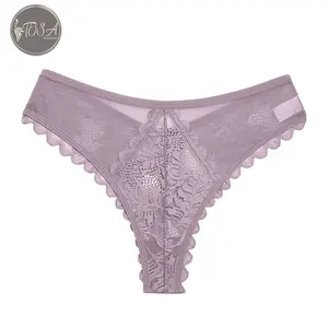 1pc Comfortable Plus Size Lace Women's Underwear