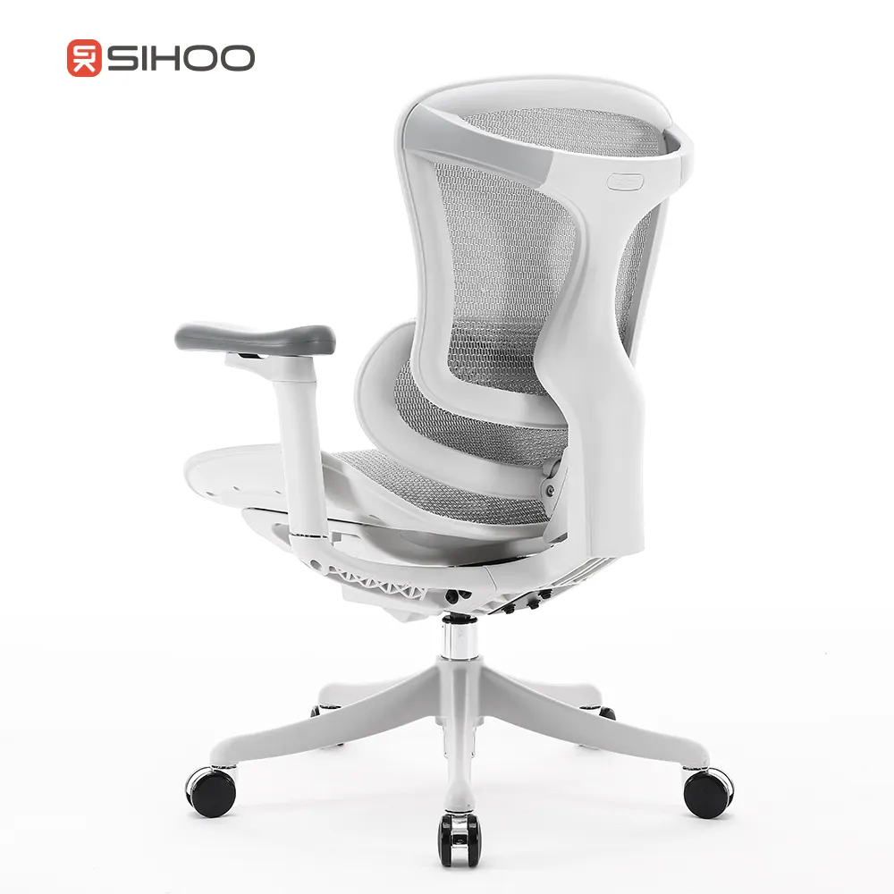 Silla de oficina de lujo C50 de alta calidad Silla ejecutiva certificada BIFMA con soporte lumbar 3D y reposabrazos 4D