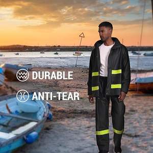 Chaqueta Cortavientos Casual con Capucha para Hombre, Ligera, Impermeable y Cortavientos, con Bolsillos Grandes, Diseño Sólido para Pesca y Actividades al Aire Libre - Product Image 2