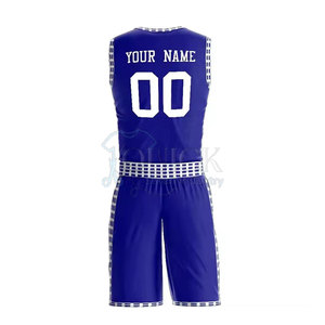 Ensembles d'uniformes de basket-ball respirants faits par professionnel service d'OEM de polyester de la taille 100% à vendre - Product Image 3
