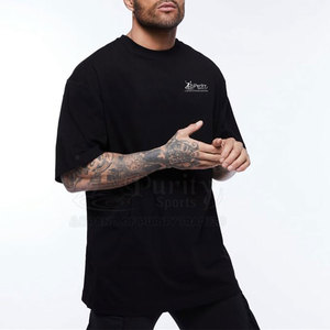 Camiseta Extra Grande de Talla Grande Más Popular, Camiseta Extra Grande de Estilo Nuevo Hecha a Medida, Camiseta Extra Grande con Cuello Redondo - Product Image 3