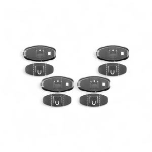 Kit de Repuesto de Soporte Adhesivo Cellularline, 4 Bases de Plástico para Intercomunicadores Active y Connect - Product Image 1