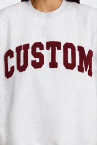 Sudadera de Cuello Alto Personalizada al por Mayor con Logotipo, de Alta Calidad, de Invierno, Estampada, de Felpa Francesa, Mezcla de Algodón, Talla Grande - Product Image 4