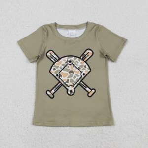 Conjunto Deportivo RTS Match Go Team con Estampado de Camuflaje para Niños, Camiseta de Manga Corta y Pantalones Cortos, Venta al por Mayor, Estilo Boutique para Hermanos - Product Image 6