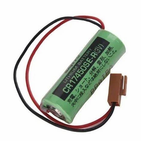 New Original in Stock 1 Year Warranty Japan Fa-nuc 31i System Dedicated Battery CR17450SE-R 3V Lithium Battery with Resistor