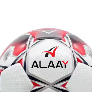 Alaay Customizable Official Size 5 Mini Competition Soccer Ball New Style Adults PU PVC <b>Machine</b> Stitched Thermal Bonded - Product Image 5