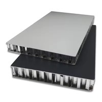 Panneaux sandwich en nid d'abeille en aluminium de haute qualité pour la construction de salle de bain intérieure d'hôtel pour une excellente ignifugation