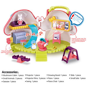 Nuovo Set Gioco Educativo con Pianoforte Musicale e Animali, Proiettore per Bambini, Giocattolo per lo Sviluppo delle Abilità Motorie Fini - Product Image 3