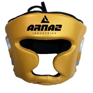 Venta al por mayor PU cuero casco S/M/ L/XL boxeo MMA entrenamiento Kickboxing Sparring Karate Taekwondo protectores de cabeza - Product Image 6