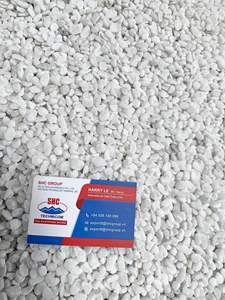 Pierres de galets blanches naturelles brillantes embellissent l'aménagement paysager et les conceptions d'aquarium - Product Image 4