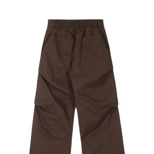 กางเกงชิโน่ลำลองผู้ชายขายดี ทรงวินเทจ เอวกลาง ยางยืด ผ้าแคนวาสน้ำหนักเบา ด้านหน้าเรียบ - Product Image 2