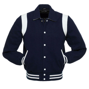 OEM pedido a granel de béisbol universitario estilo Varsity ropa deportiva con logotipo personalizado polar duradero precio de fábrica chaqueta de moda para hombres - Product Image 5