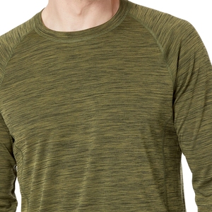 เสื้อยืดกีฬาแขนยาวผู้ชาย OEM ODM ระบายอากาศได้ดี เหมาะสำหรับวิ่งและออกกำลังกาย ขายส่งเสื้อผ้ากีฬา - Product Image 4