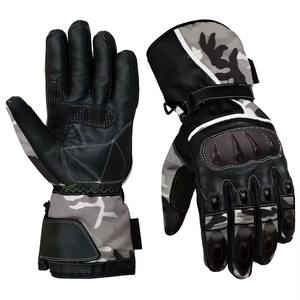 Gants de moto personnalisés pour hommes et femmes Gants de motard et de course automobile en cuir avec logo/design Gamme basse - Product Image 1