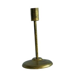 Décoration de maison centres de table de mariage de luxe moule à bougie revêtement en poudre noire métal dans des bougies en fer pour support de chandelier - Product Image 1