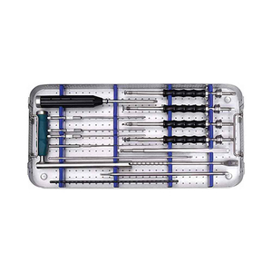 Set de Instrumentos Quirúrgicos de Acero Inoxidable para Columna Vertebral, Sistema Retractor Manual CCR, Set Tubular Ortopédico para Cirugía de Columna Vertebral, CE - Product Image 1