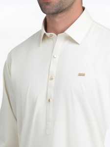 Salwar Kameez Classique Premium pour Hommes Pakistanais, Tenue Traditionnelle Musulmane pour Mariage, Aïd et Tenue de Bureau, Marque Personnalisée - Product Image 3