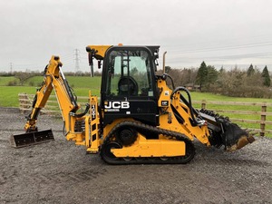 รถตักตีนตะขาบ JCB สีเหลือง เครื่องยนต์ดีเซล แบบตีนตะขาบ สำหรับงานก่อสร้าง - Product Image 3