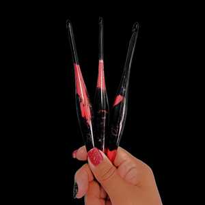 Crochet en résine de luxe fait main Aiguilles à coudre attrayantes pour kit de crochet et travaux d'aiguille - Product Image 4