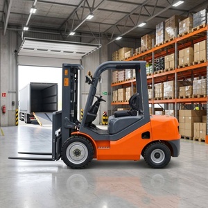 <span class=keywords><strong>Chariot</strong></span> élévateur diesel à combustion interne de 2,5 tonnes FD30 2500 kg avec mât personnalisé et déplaceur latéral, certifié CE EPA, fabricant - Product Image 2