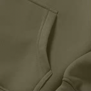 Sudaderas con capucha personalizadas de talla grande para hombre, sudadera transpirable de algodón pesado, diseño polar de invierno de Algodón 100% con logotipo de texto - Product Image 6