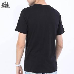 Camisetas de Punto para Hombre, Casuales, para Gimnasio, Corte Regular, Transpirables, Ecológicas, de Secado Rápido, 100% Algodón, Color Liso, Talla Grande, 2025 - Product Image 4