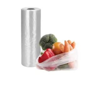 Vietnam transparente frutas frescas verduras pan alimentos embalaje transparente supermercado plástico producir bolsa en rollo - Product Image 6