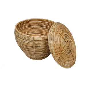 Cesta de mimbre ecológica hecha a mano en Bangladesh para uso doméstico en la cocina, novedad 2026 - Product Image 3