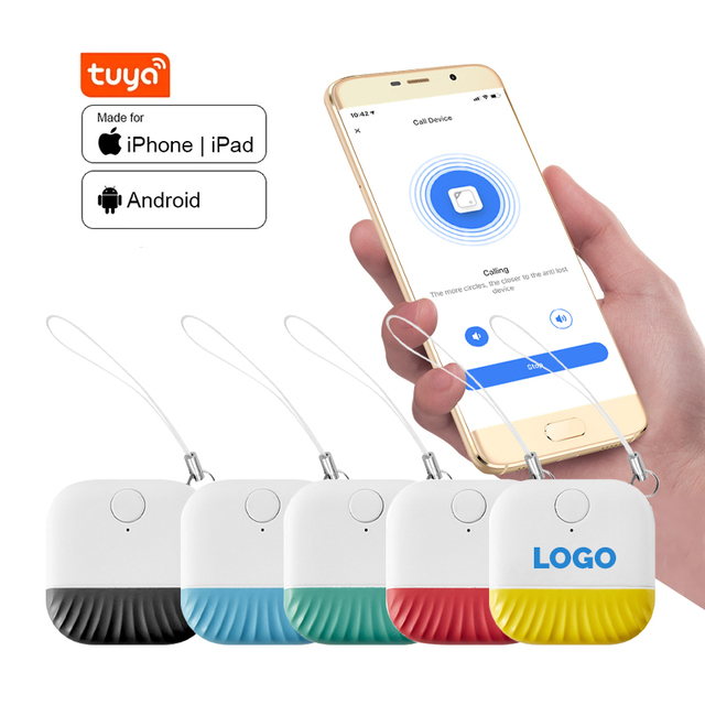 Ariza B600 Mini Attachable Anti-Lost Smart Keychain Key Finder Locator with 40m Range for 5.2G & Tuya App
