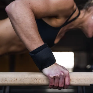 Muñequeras duraderas ajustables para levantamiento de pesas y soporte físico Correas elásticas transpirables - Product Image 5