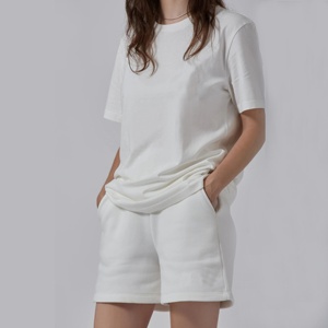 Conjuntos de 2 piezas para mujer, conjuntos para mujer, pantalones cortos informales de verano y camiseta, conjunto de Top y pantalones cortos de manga corta a la moda - Product Image 3