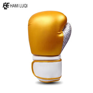 Équipement personnalisé Muay Thai Sparring Training Gants de boxe de haute qualité en cuir véritable de première qualité - Product Image 3